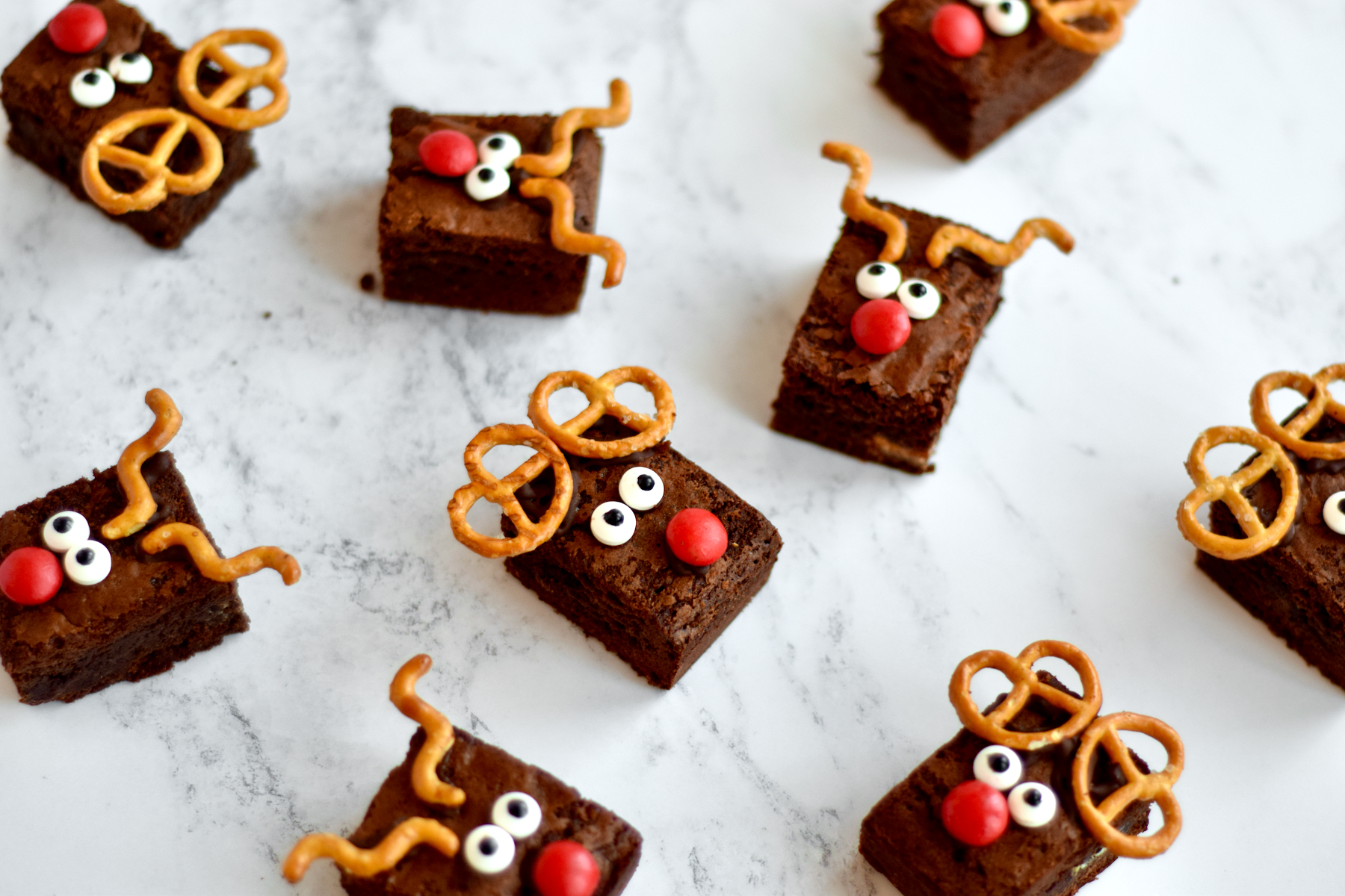 Rendier Brownies - Gwenn's Bakery